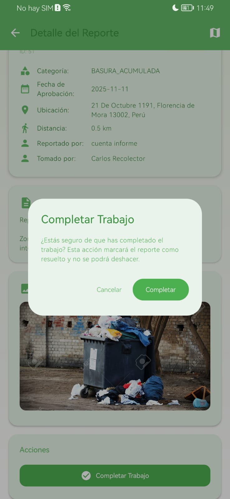Recolector - Pantalla 4